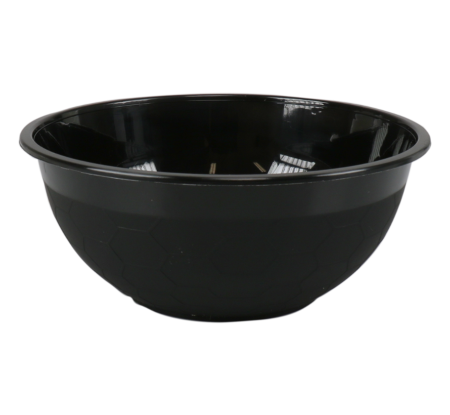 Pokebowl kom - schaal - zwart - PP - 1050 mL - 400 stuks