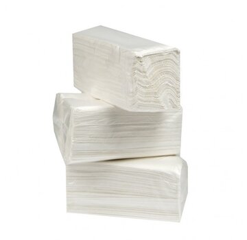 Specipack Mouchoirs Interfold 100% cellulose - 3 plis - 42 x 22 cm - 2000 pièces