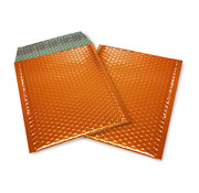 Specipack Oranje luchtkussen enveloppen metallic glanzend D 180 x 250  mm A5+ - Doos met 100 stuks