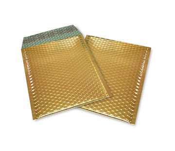 Specipack Goud luchtkussen enveloppen metallic glanzend D 180 x 250 mm A5+ - Doos met 100 stuks