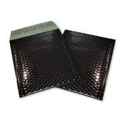 Specipack Enveloppes à coussin d'air noir brillant métallique D 180 x 250 mm A5+ - Boîte de 100 pièces.