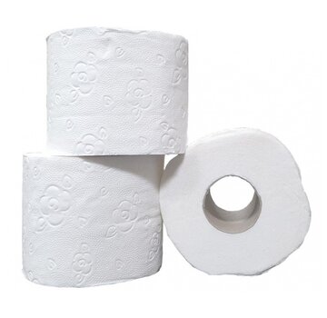 Specipack Papier hygiénique Traditionnel 100% cellulose - Papier hygiénique 3 plis - 250 feuilles par rouleau - 72 rouleaux dans l'aluminium