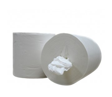 Specipack Handdoekrol Midi Coreless 100% cellulose - 1 laags - 19 cm - 6 x 300 meter in folie