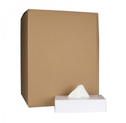 Specipack Boîte à mouchoirs face - 100% cellulose - 2 couches - 20 x 21 cm - 36 boîtes de 100 mouchoirs