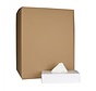 Tissue box gezicht - 100% cellulose - 2 laags - 20 x 21 cm - 36 doosjes met 100 tissues