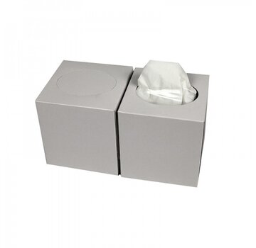 Specipack Tissue box gezicht - 100% cellulose - 21 x 20 cm - 2 laags - 30 x 90 vel in doos