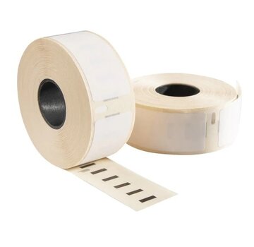 Specipack Étiquettes compatibles Dymo 99012 / S0722400 - 89 mm x 36 mm - 260 étiquettes blanches par rouleau - Boîte de 10 rouleaux