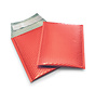 Rood luchtkussen enveloppen metallic mat D 180 x 250 mm A5+ - Doos met 100 stuks