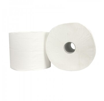 Specipack Industriepapier verlijmd 100% cellulose 2 laags - 26,5 cm  x 380 meter - 2 rollen in folie