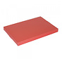 Boîte aux lettres en carton ondulé E-wave 220 x 155 x 30 mm A5 rouge-orange - avec fermeture supplémentaire - Lot de 50 boîtes postales rouge-orange