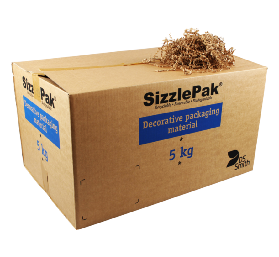 Sizzlepak vulmateriaal - papier - bruin - 5 kg