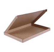 Specipack Boîte aux lettres en carton ondulé E-wave 370 x 260 x 30 mm - XXL - Marron - Lot de 50 boîtes postales