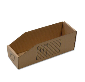 Specipack Bacs de stockage en carton - 100 x 300 x 110 mm - 50 boîtes