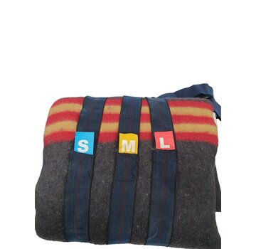 Specipack Bande élastique large 5 cm de large x 124 cm de long - rouge