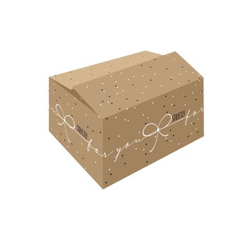 Specipack Boîtes cadeaux Strictly - marron - 390 x 290 x 126 mm - fardeau de 15 boîtes