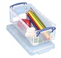 Really Useful Box -  0,9 liter - transparant