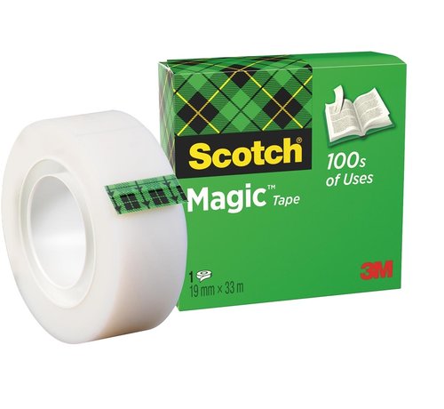 Scotch plakband Magic Tape 19 mm x 33 m