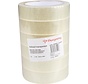 Bande adhésive Pergamy PP 25 mm x 66 m - Lot de 6 rouleaux