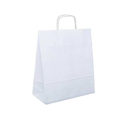 Sacs en papier blanc