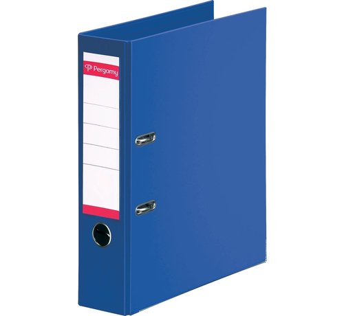 Classeur Pergamy Bleu foncé - Convient pour A4 - Fabriqué en PP