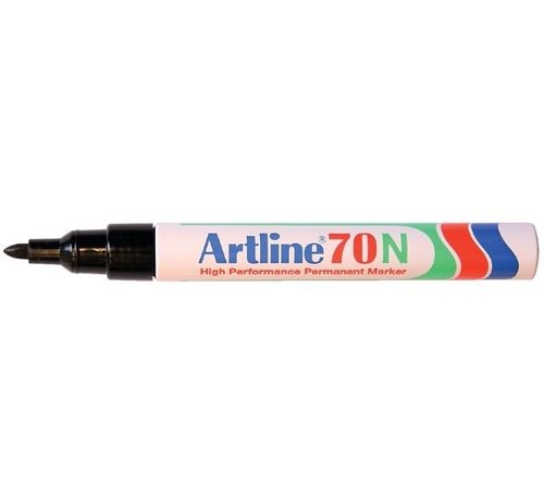 Specipack Permanent marker Artline 70N - zwart - 1,5 mm - ronde punt