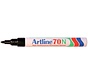 Permanent marker Artline 70N - zwart - 1,5 mm - ronde punt