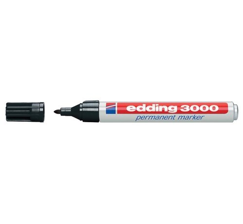 Edding permanent marker 3000 zwart