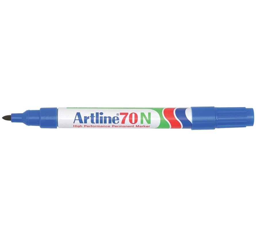 Marqueur permanent Artline 70N - bleu - 1.5 mm - pointe ogive