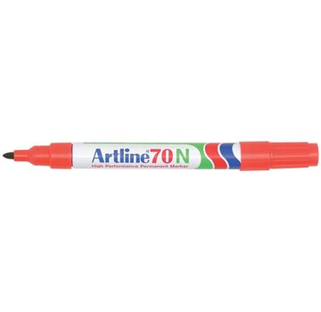 Specipack Permanent marker Artline 70N - rood - 1,5 mm - ronde punt