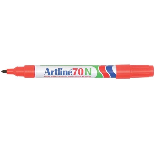 Specipack Permanent marker Artline 70N - rood - 1,5 mm - ronde punt