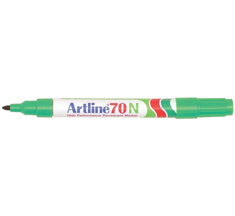 Permanent marker Artline 70N - groen - 1,5 mm - ronde punt