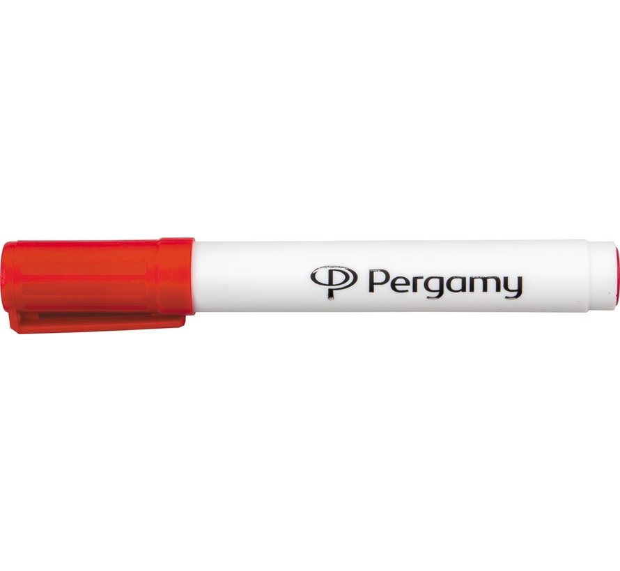 Pergamy whiteboardmarker - rood