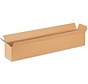 Boîtes pliantes en carton oblong - boîtes à teckel - double ondulé - 1000 x 200 x 200 mm