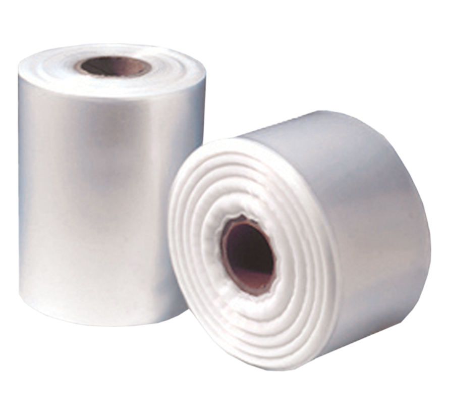 Buisfolie LDPE 50 cm x 100 m - 50 my transparant