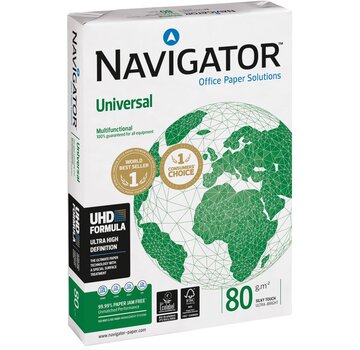 Navigator Universal -  Printpapier A4 - 80 gram - Pak met 500 vellen