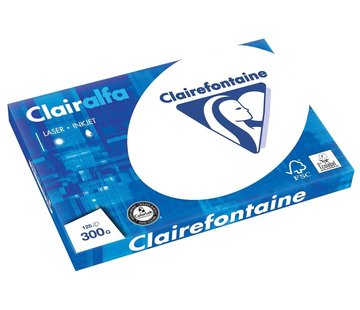 Clairefontaine Clairalfa Papier de présentation - A3 - 300 g - paquet de 125 feuilles