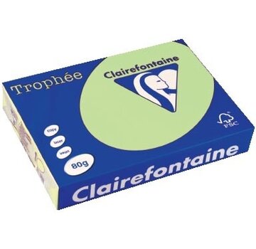 Clairefontaine Trophée - Papier couleur - A4, - 80 g - 500 feuilles - Vert