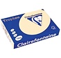 Clairefontaine Trophée Pastel - Papier de couleur - A4, - 160 g - 250 feuilles - Crème