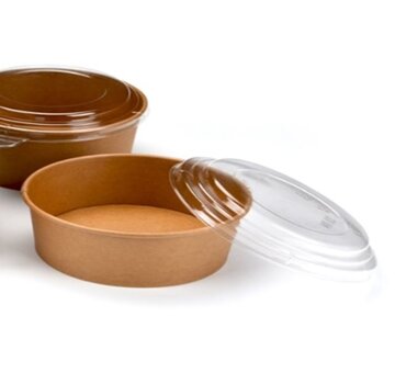 Specipack Salad bowl deksels PET - geschikt voor 750 ml en 1000 ml - doos met 300 stuks