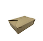 Oosterse maaltijdbox 1300 ml / 45 oz - take away box kraft - middel - 300 stuks