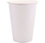 Beker karton/PE - hot drink cup - 180ml/7oz - wit - 2500 stuks
