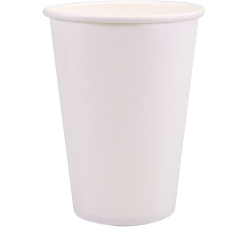Specipack Beker karton/PE - hot drink cup - 200ml/8oz - wit - 1000 stuks