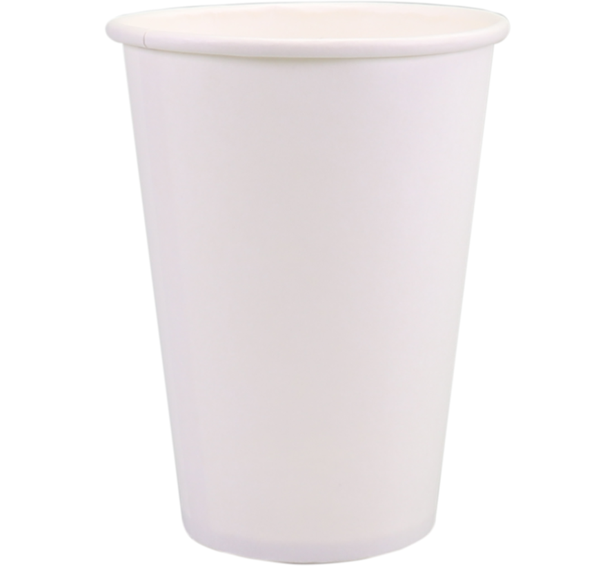 Tasse en carton/PE - gobelet pour boisson chaude - 200ml/8oz - blanc - 1000 pièces