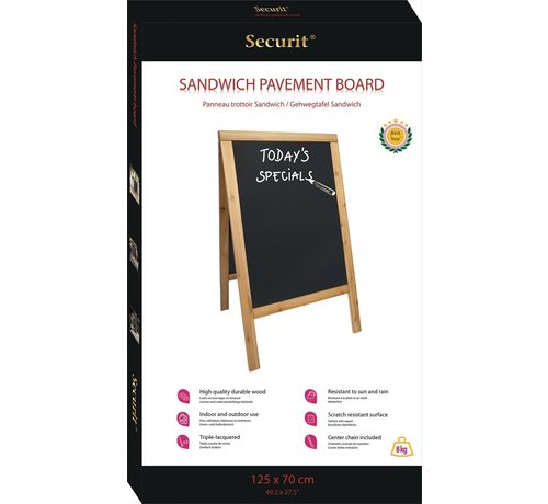 Securit Signboard Duplo - 55 x 85 cm