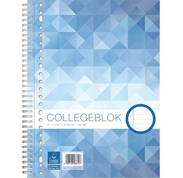 Work Collegeblok - A4- Gelijnd - 160 bladzijden