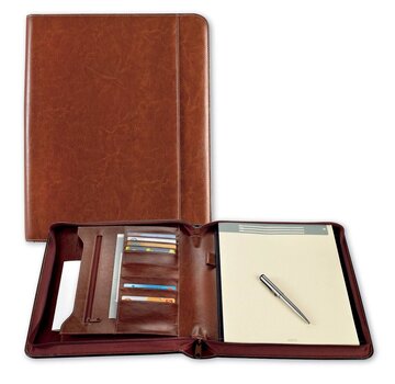 Brepols Luxury Writing Case - Palermo - Marron