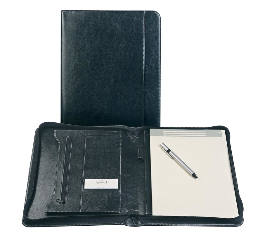 Brepols Luxury Writing Case - Palermo - Noir