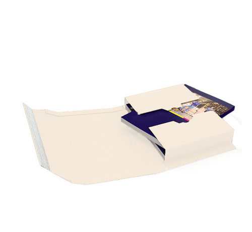 Specipack Emballage pour livres 455 x 320 x 20 - 55 mm B ondulé Blanc