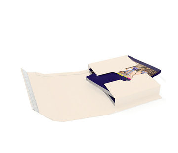 Specipack Emballage pour livres 302 x 215 x 20 - 75 mm B ondulé Blanc