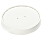 Couvercle - Ø91mm- Convient pour Soup-to-go - 8oz/236cc - Blanc - 500 pièces